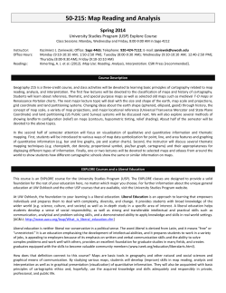 50-215: Map Reading and Analysis - University of Wisconsin Oshkosh