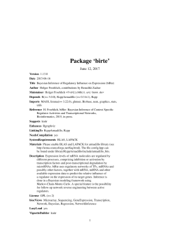 Package `birte`