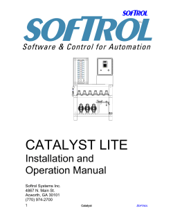 catalyst lite - Softrol Support
