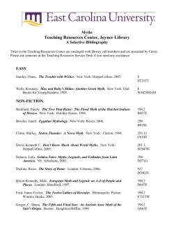 Joyner Library`s Teaching Resources Center