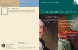 Gilbert Stuart Making Faces