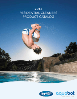 Robotic Pool Cleaners