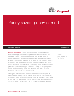 Penny saved, penny earned