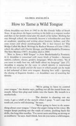 How to Tame a Wild Tongue