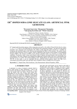 doped soda-lime silicate glass