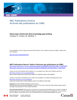 Heavy-duty vehicle 6x2 drive knowledge gap briefing