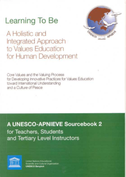 Learning to be: a holistic and integrated approach to