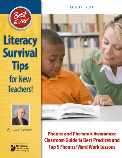 Literacy Survival Tips