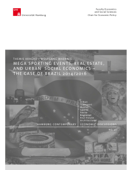 Mega sporting events, real estate, and urban social