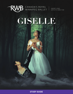study guide - Royal Winnipeg Ballet