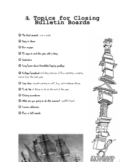 Bulletin Boards