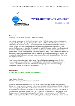 Abstracts Online - Universitat de Barcelona