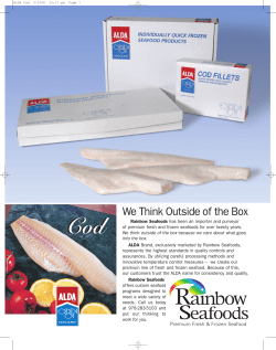 Print ALDA Brand Cod Brochure