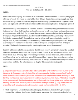 Notes - Owensboro Christian Church