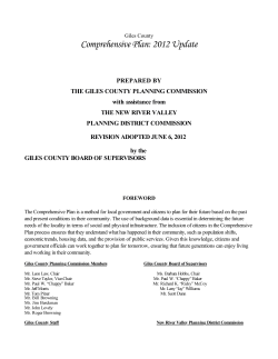 Comprehensive Plan 2012