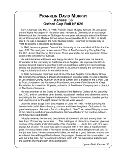 Kansas `36 Oxford Cup Roll N&ordm; 026