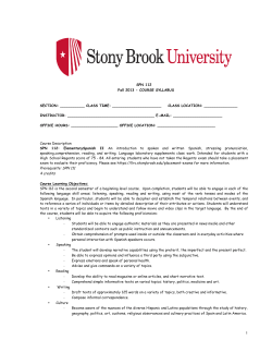 Course Syllabus - Classie Syllabus Explorer