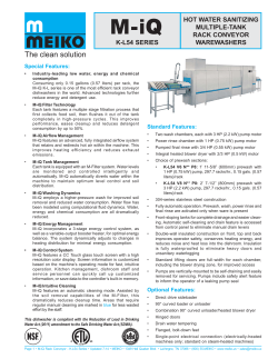 Spec Sheet M-iQ K-L