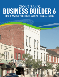 HOW TO ANALYZE YOUR BUSINESS USING FINANCIAL RATIOS