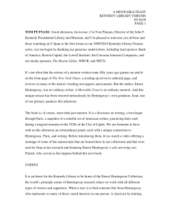 A Moveable Feast PDF