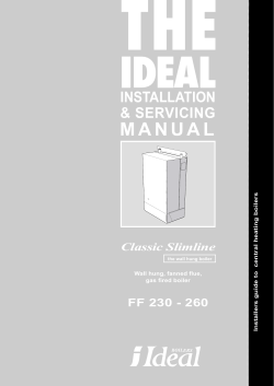 manual - Ideal Boilers