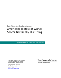 Americans to Rest of World: Soccer Not Really Our Thing