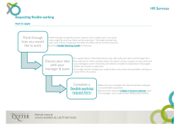 Think through how you would like to work Discuss your idea with
