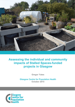 Assessing the individual and community health impact of community