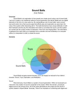 Sound Balls - Andy Makes