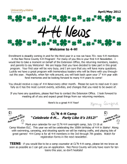 CL2N Teen Leader Application