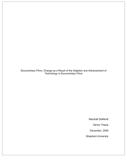 Documentary Films - Shepherd Webpages