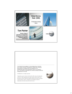 Global Service Desk