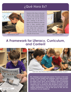 May 2012 Connection Newsletter | University School of NSU