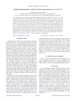 Density-functional-theory study of 13