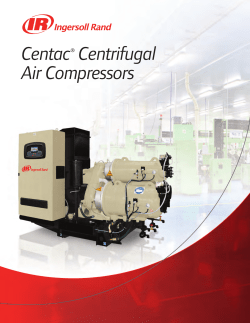 Centac&reg; Centrifugal Air Compressors