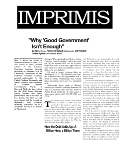 October 1992 - A monthly digest on liberty and the defense of