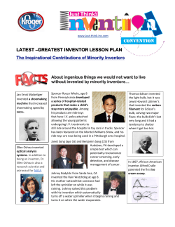 latest &ndash;greatest inventor lesson plan greatest inventor lesson plan