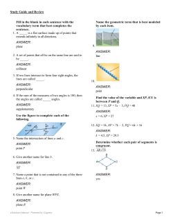 Fill in the blank in each sentence with the vocabulary term that best