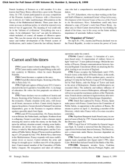 Carnot and his times