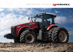 MFWD TracTors » 270-320 hp