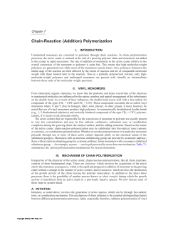 Polymer Science And Technology