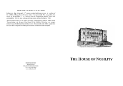 The House of Nobility