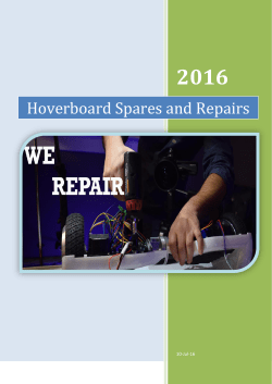 Hoverboard Spares and Repairs