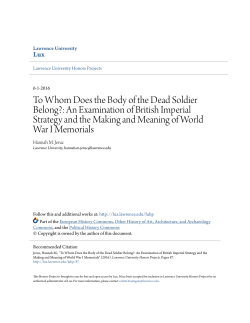 To Whom Does the Body of the Dead Soldier Belong?