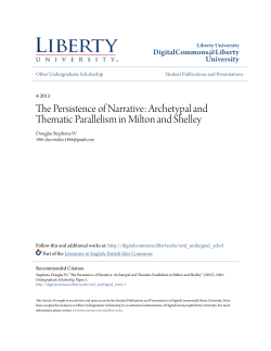 The Persistence of Narrative: Archetypal and Thematic Parallelism