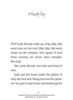 A Moody Day - Walker Books