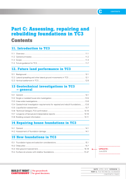 Part C - Building Performance