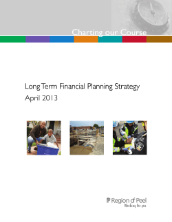Long Term Financial Planning Strategy