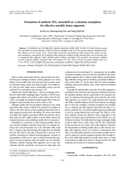 Formation of uniform TiO2 nanoshell on α