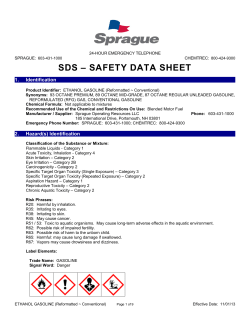 sds &ndash; safety data sheet